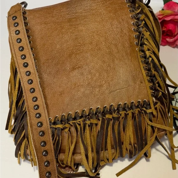 Kurtmen Studded Fringe Bag - Picture 6 of 10